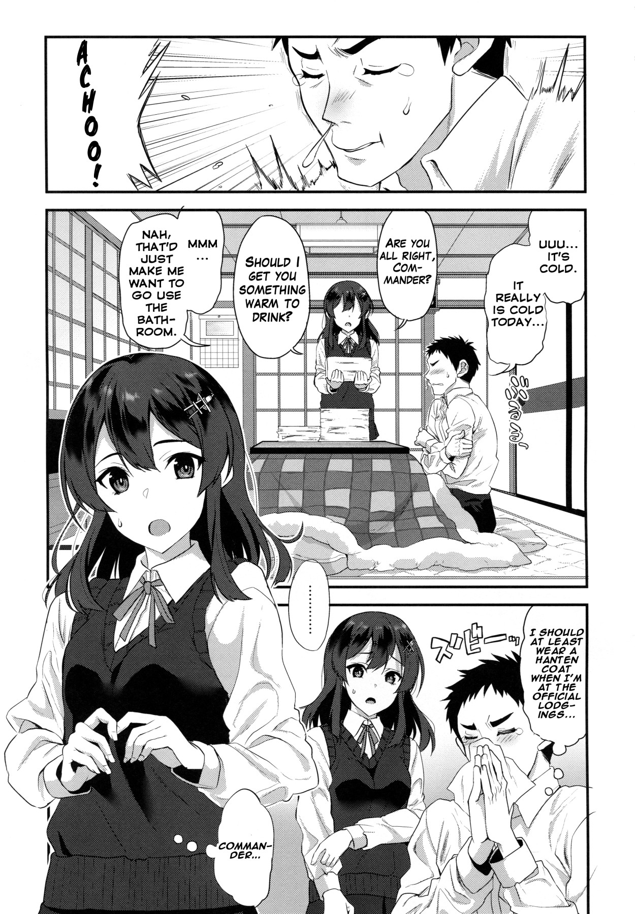 Hentai Manga Comic-Oyashio Honey Sweet-Read-3